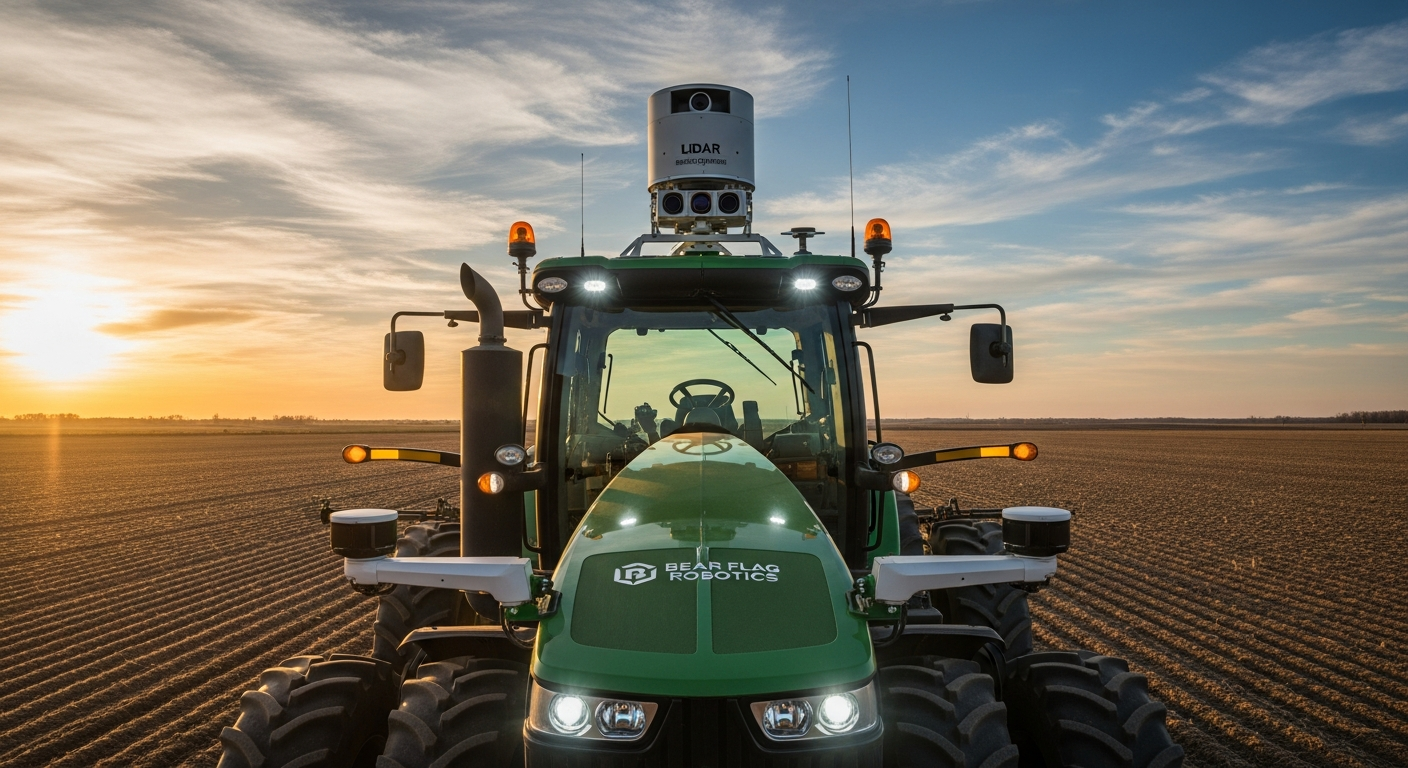 Bear Flag AutoTractor agricultural robot