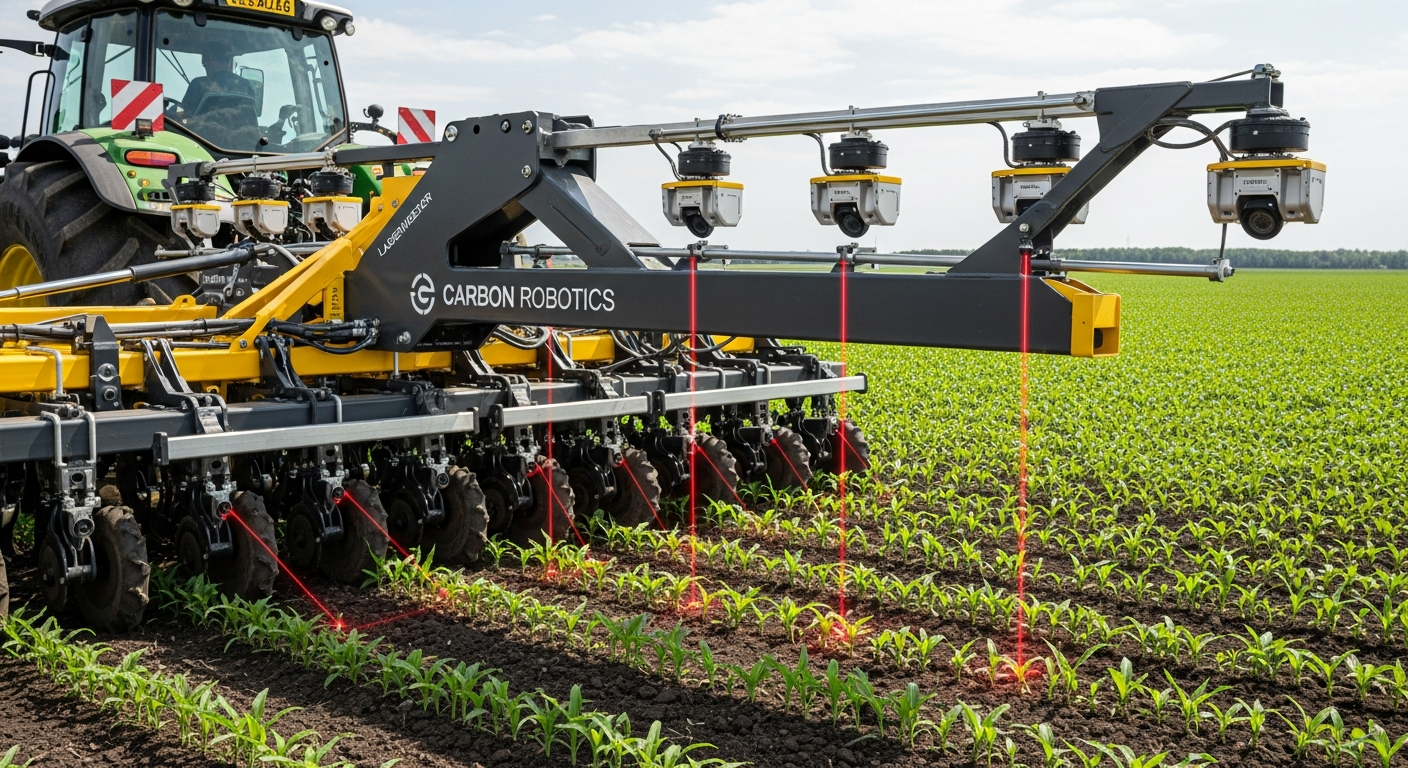 Carbon Robotics LaserWeeder agricultural robot