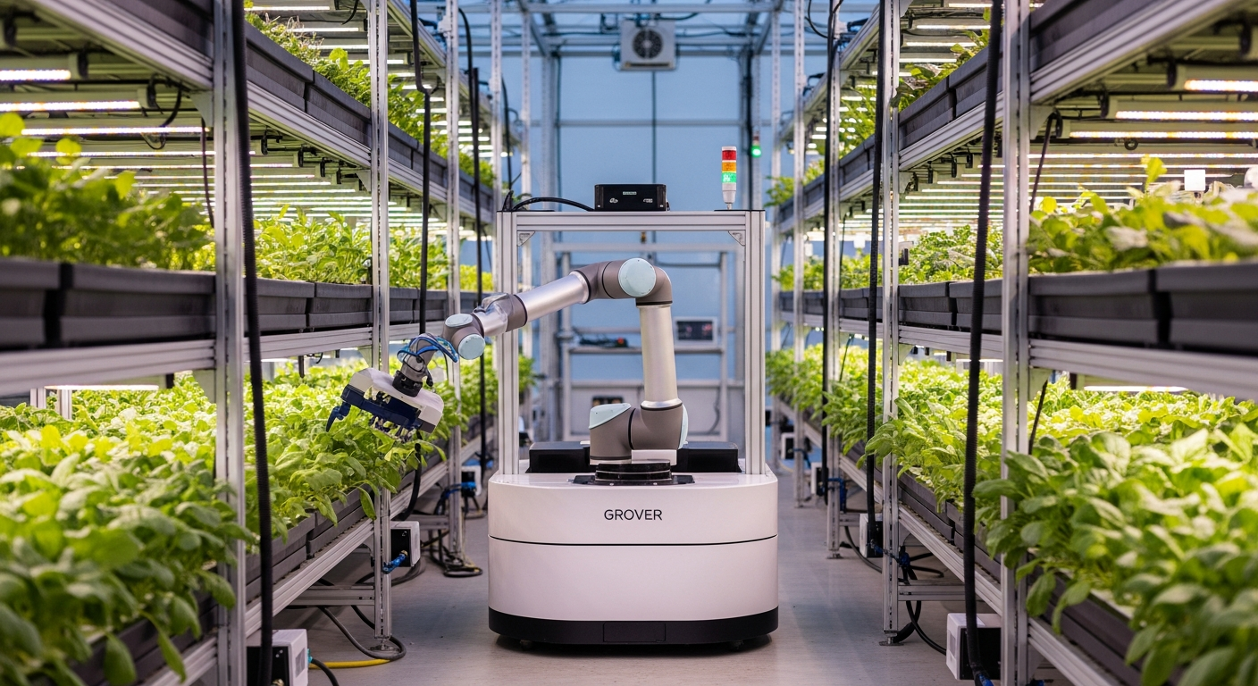 Iron Ox Grover agricultural robot