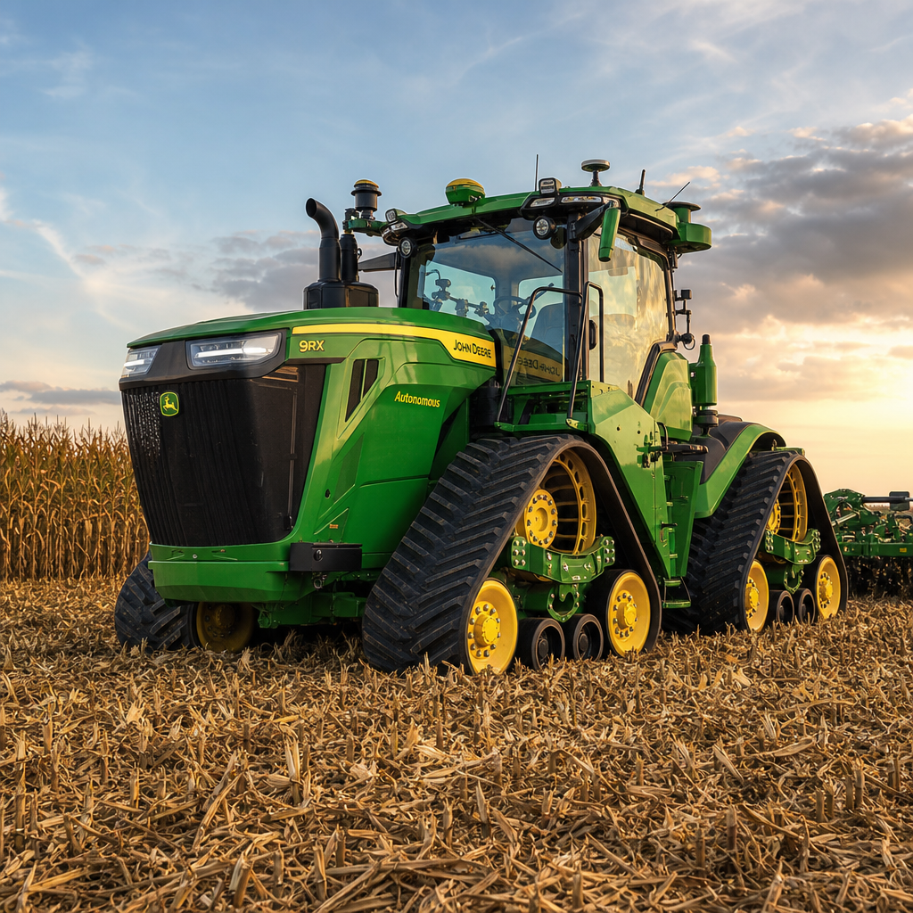 John Deere 9RX Autonomous — agricultural robot