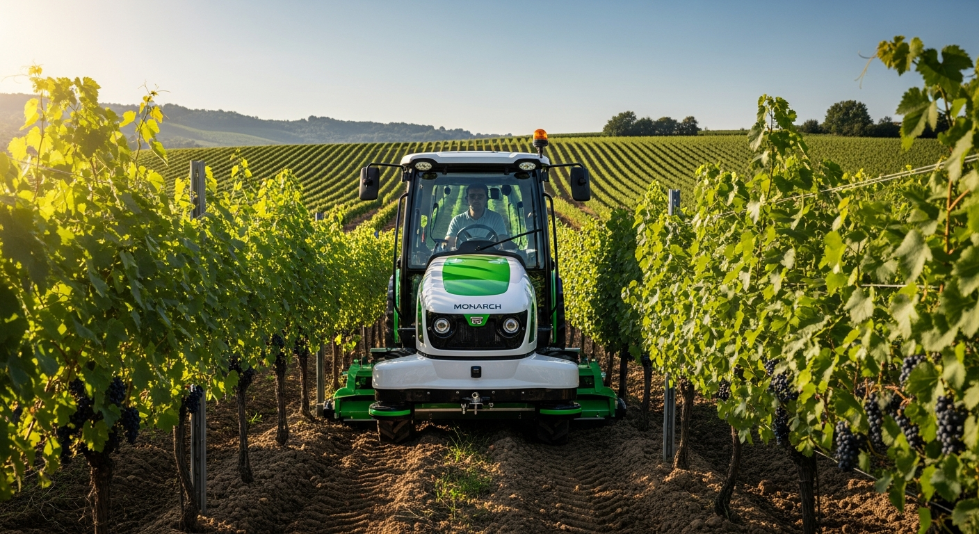 Monarch MK-V Electric Tractor agricultural robot