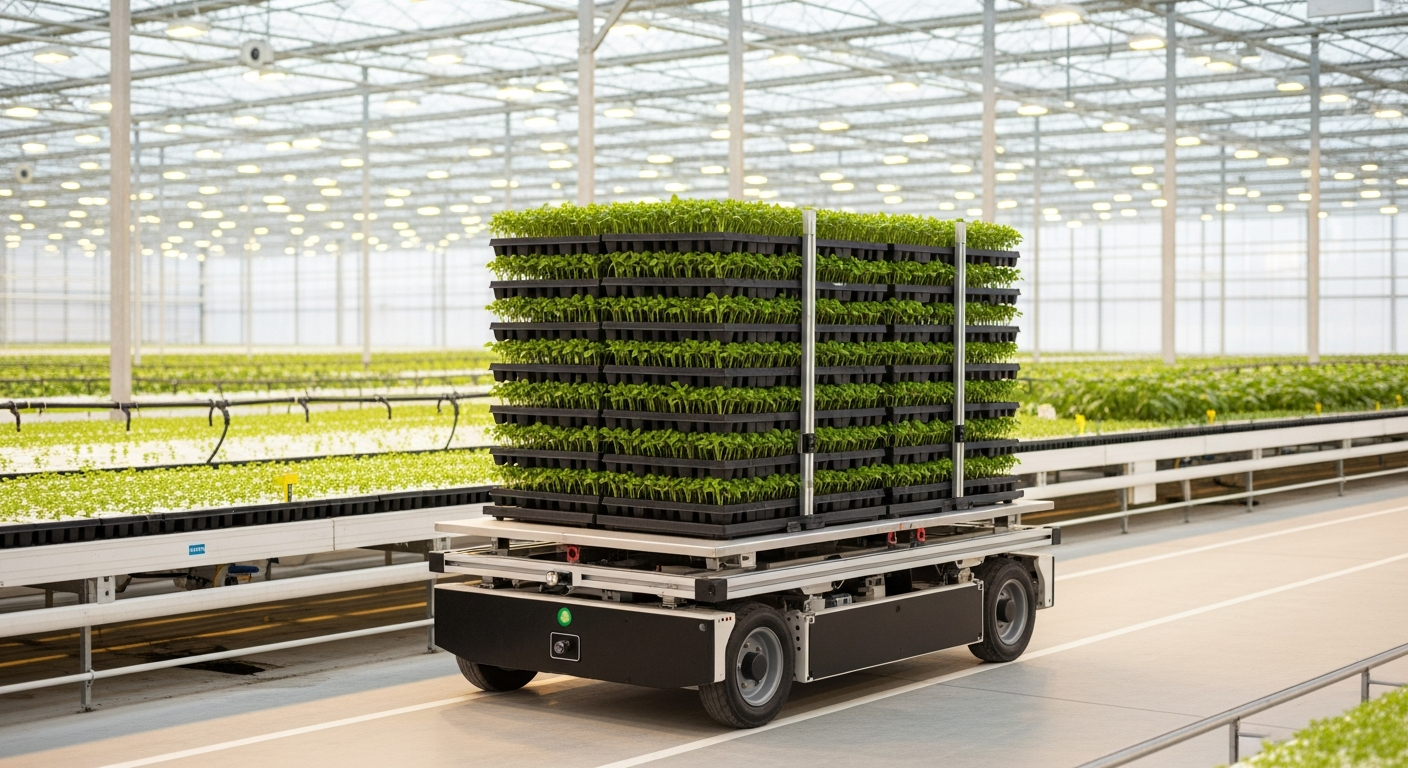 Naandanjain ReBot Greenhouse agricultural robot