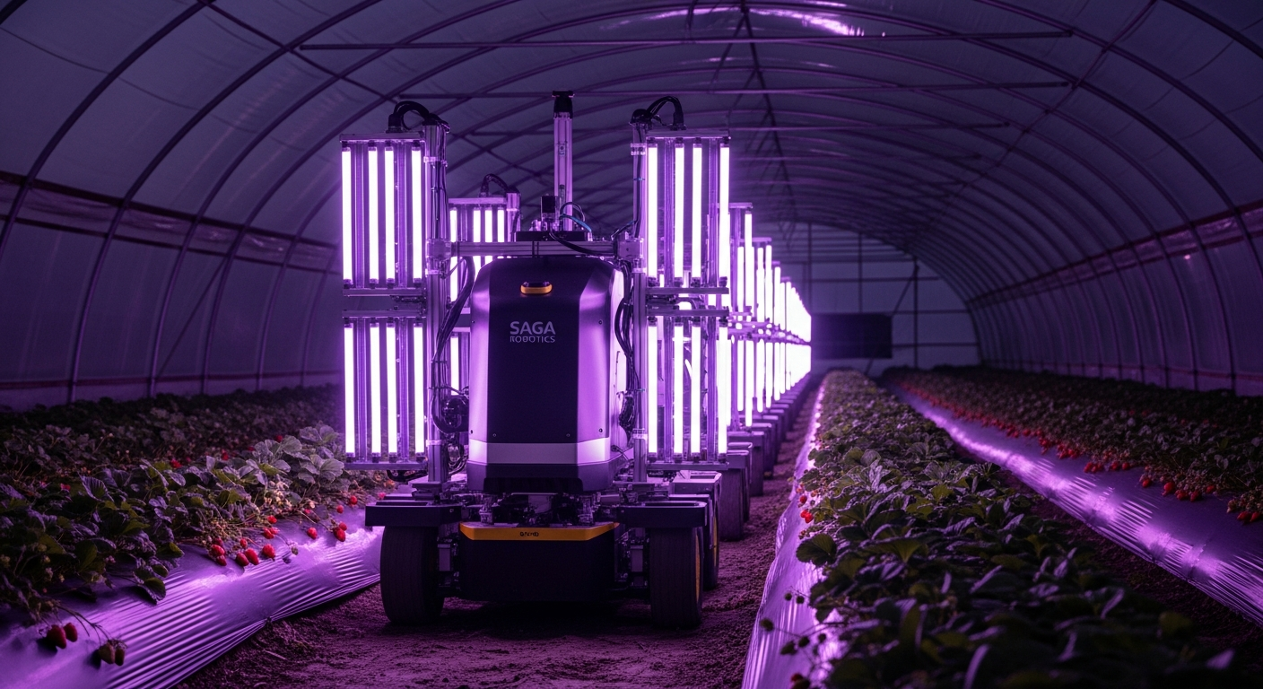 Saga Robotics Thorvald agricultural robot