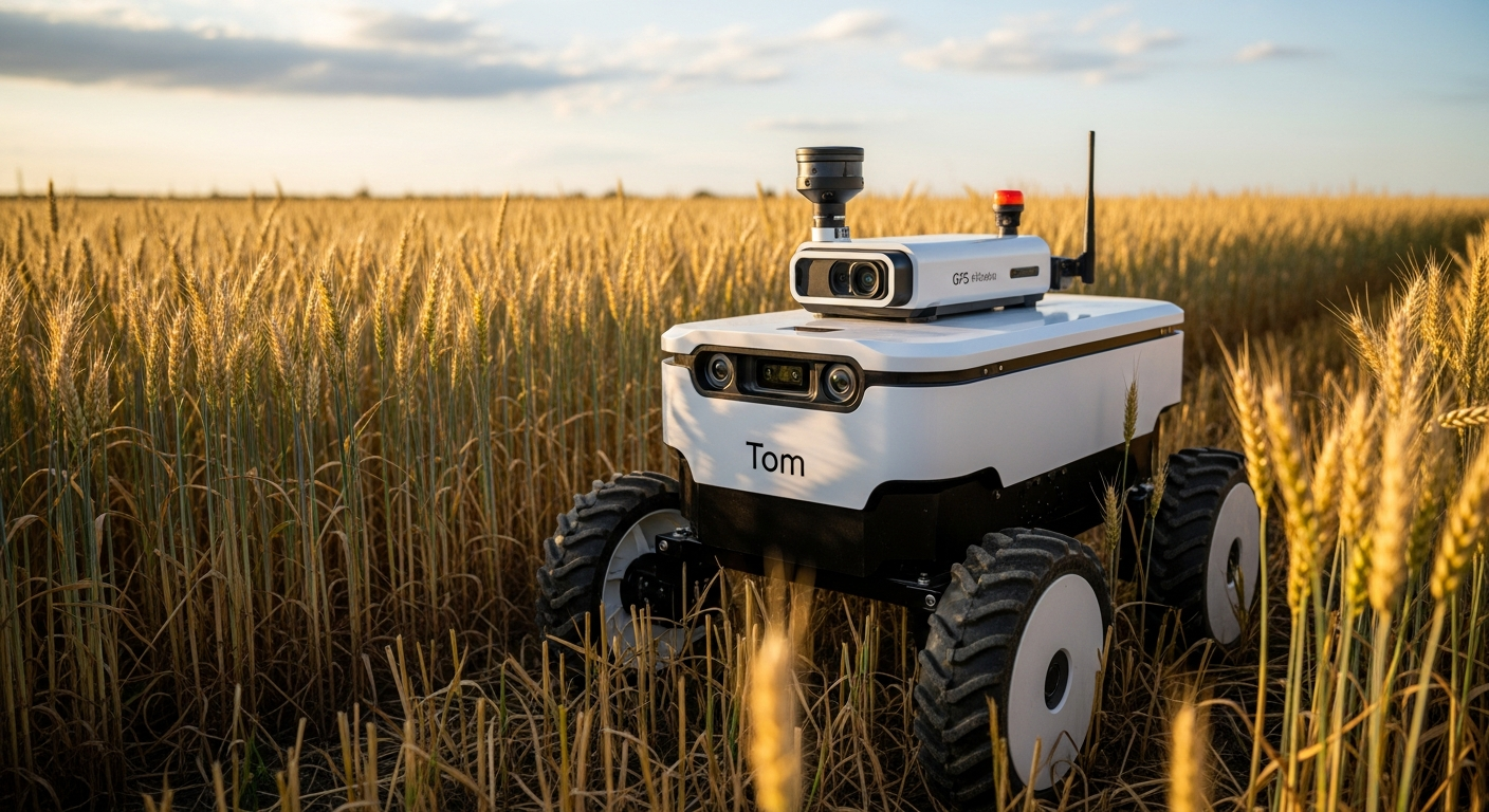 Small Robot Company Tom agricultural robot
